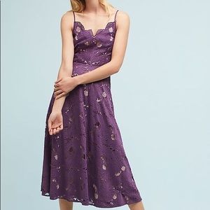Moulinette Soeurs purple lace dress